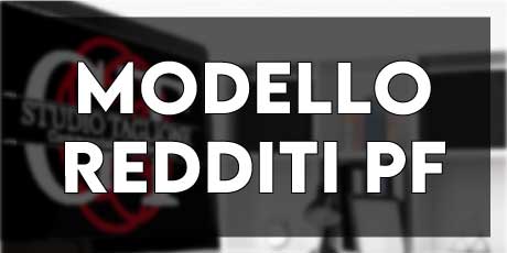 Modello Redditi PF (Persone Fisiche e Forfettari)
